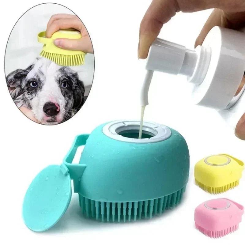 Escova para Pets de Silicone